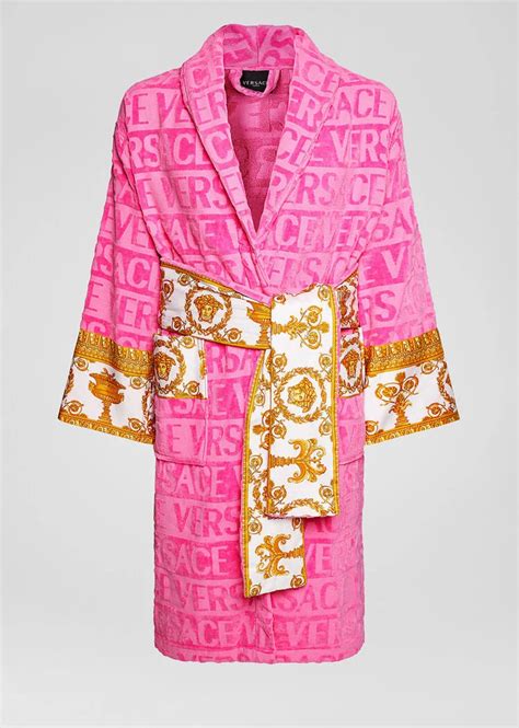 fake versace bathrobe women|versace style dressing gown.